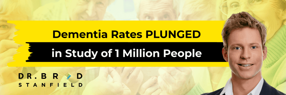 Dementia Rates PLUNGED in Study of 1 Million People
