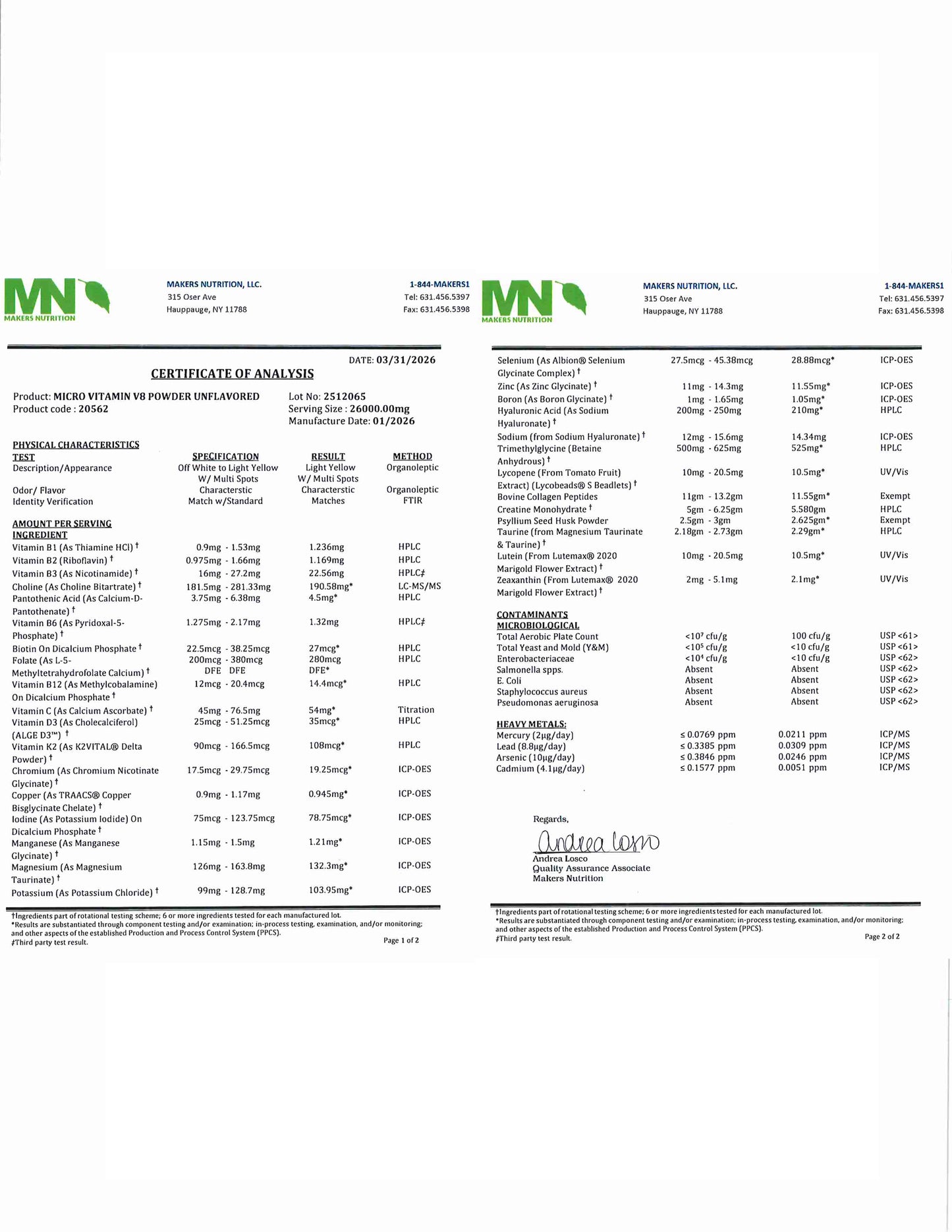 MicroVitamin+ Powder