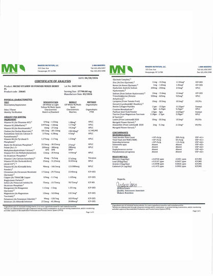 MicroVitamin+ Powder