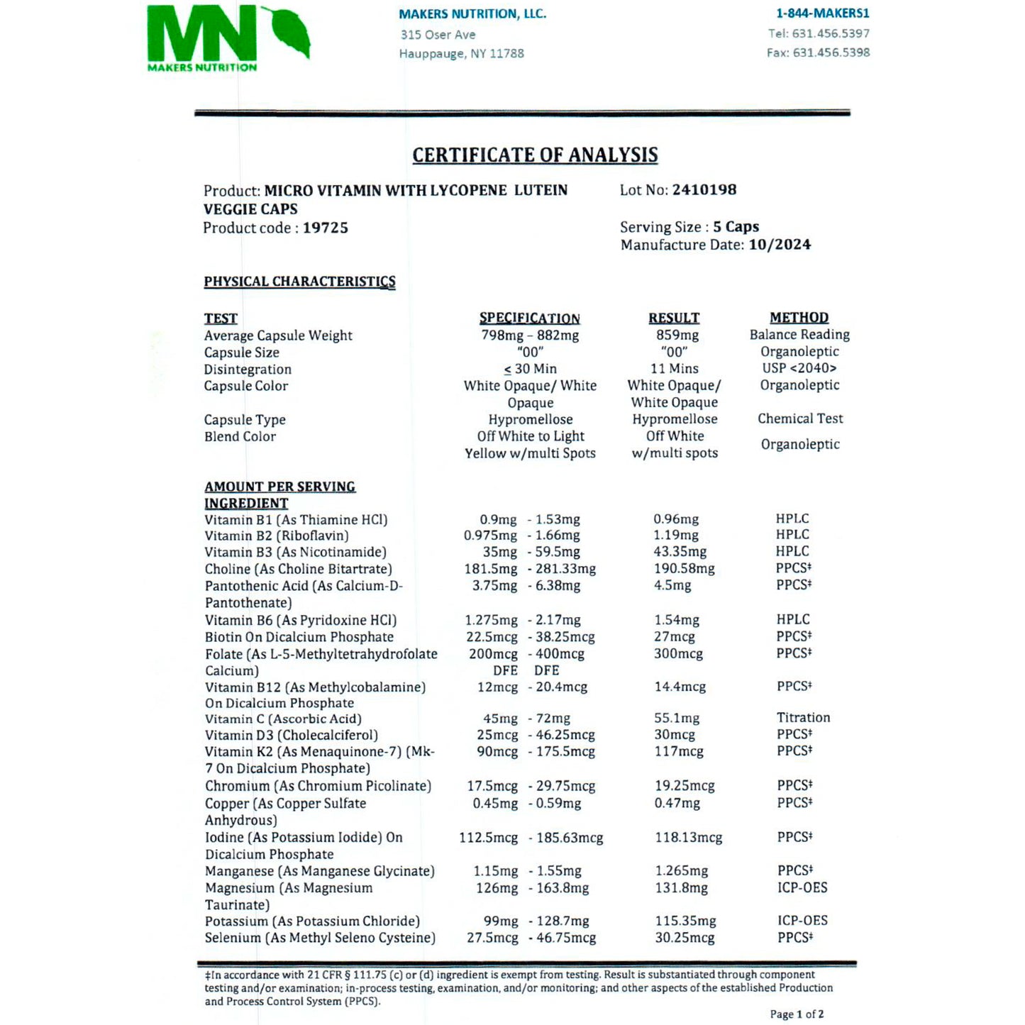 MicroVitamin