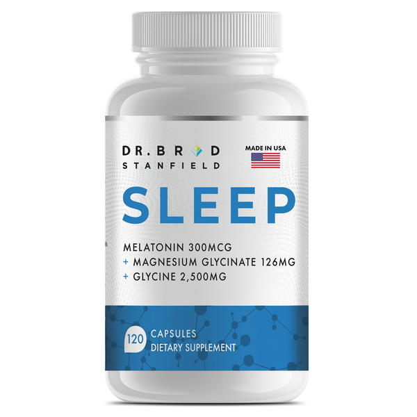 Melatonin 300mcg + Magnesium Glycinate 126mg + Glycine 2500mg – Dr